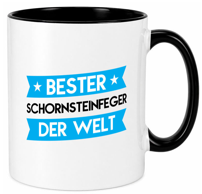 Bester Schornsteinfeger | Kaminkehrer Handwerk Humor Geschenkidee Tasse