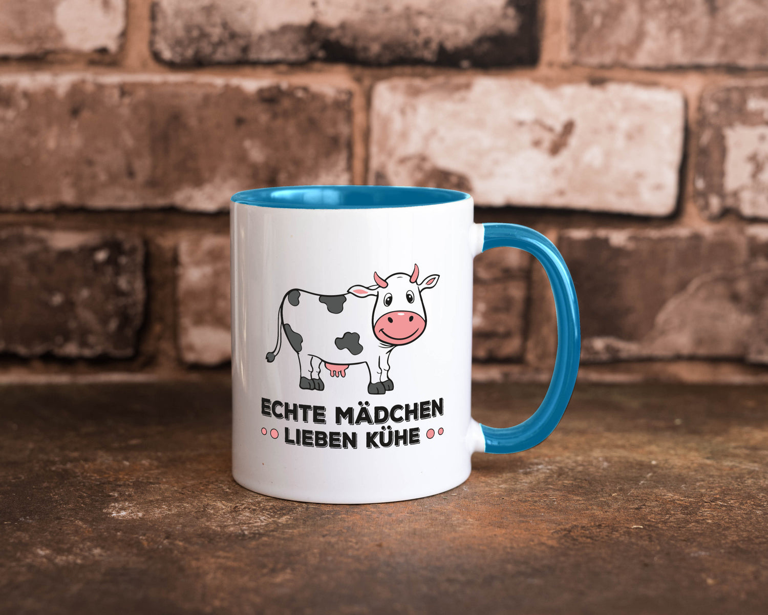 Echte mädchen lieben Kühe | Farm Farmer Bauer lustiger Spruch Geschenk Humor