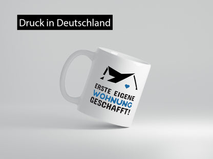 Erste eigene Wohnung | Umzug Tasse Eigenheim Auszug Geschenk Humor Geschenkidee