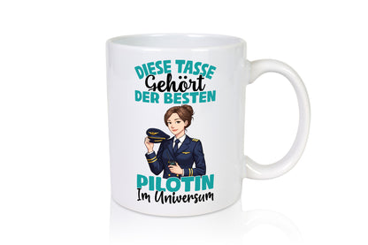Im Universum: Pilotin | Definition Piloten lustiger Spruch Geschenk Humor