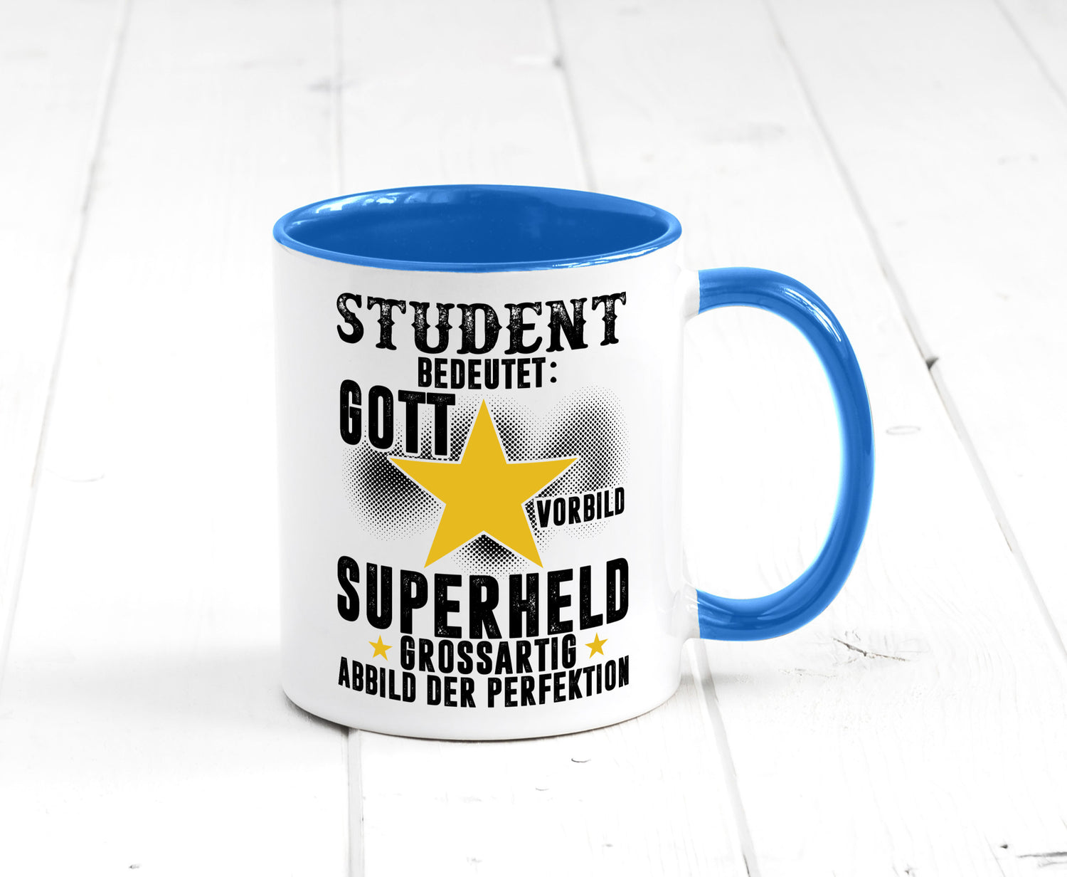 Bedeutung von Student | Universität Uni Studium Geschenkidee Humor Tasse