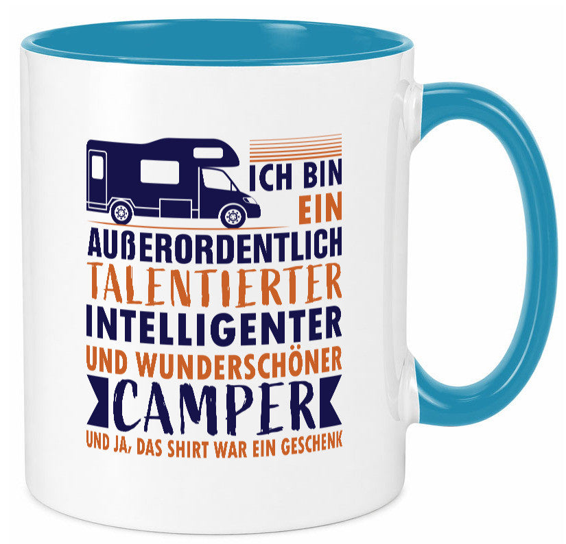 Talentierter | Intelligenter Wunderschöner Camper lustiger Spruch Geschenk