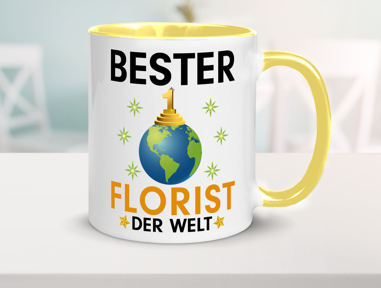Welt Bester Florist | Blumen Verkäufer Humor Geschenkidee Tasse