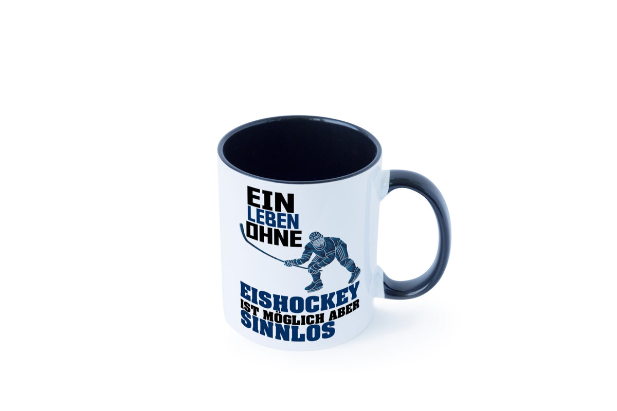 Eishockey | Eishockeyspieler Tasse Eishockeyfan lustiger Spruch Geschenk Humor