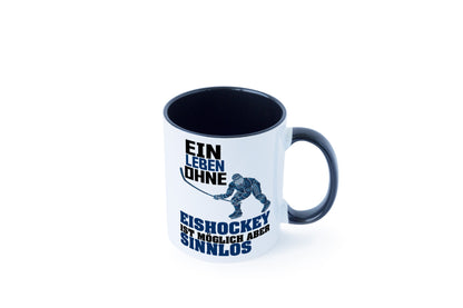 Eishockey | Eishockeyspieler Tasse Eishockeyfan lustiger Spruch Geschenk Humor