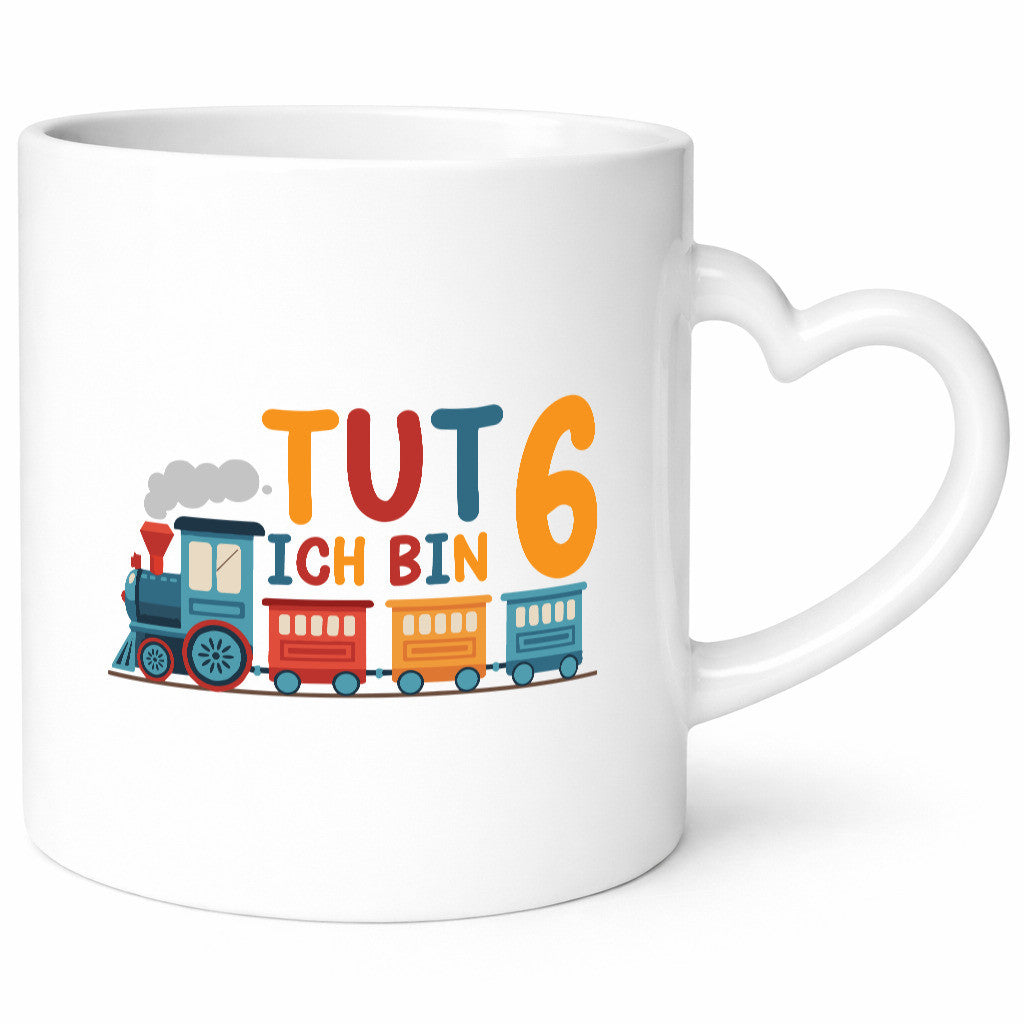 6. Geburtstag | 6 Jahre Eisenbahn Zug junge lustiger Spruch Geschenk