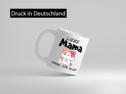 Liebe Mama Danke, für alles | Muttertag Beste Geschenk Familie Geschenkidee