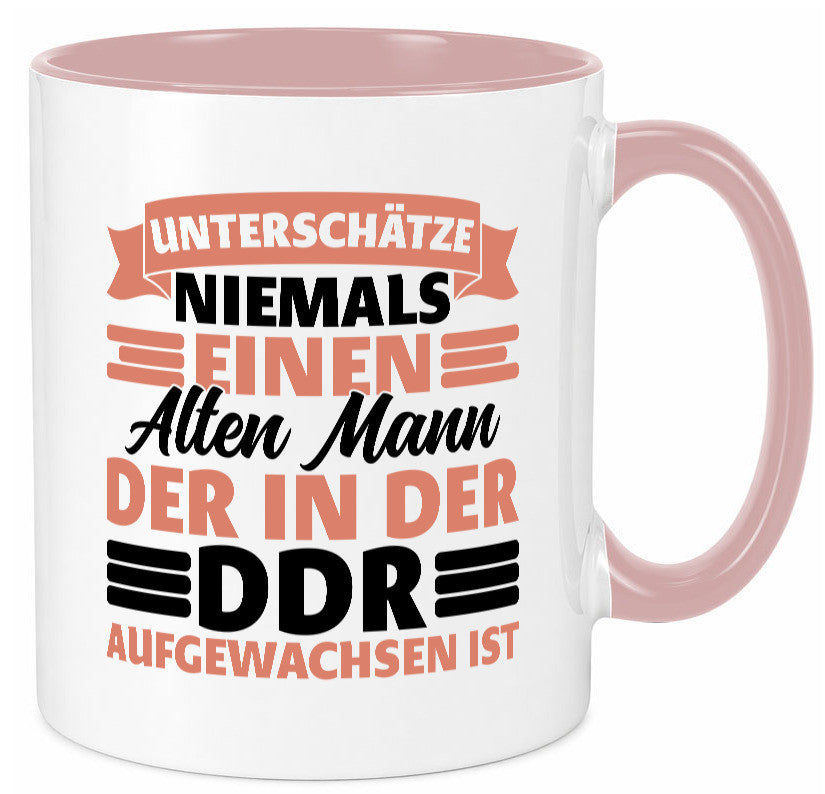 DDR Männer | Ostdeutschland Opa Ossi Vatertag vl7 Geschenk Familie Geschenkidee Tasse