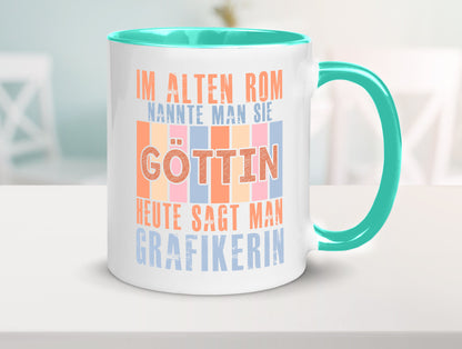 Heute sagt man: Grafikerin | Grafik Design Geschenk Humor Geschenkidee lustiger