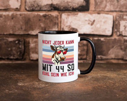 Mit 44 so gut aussehen | 44. Geburtstag Landwirt Bauer v2 lustig Geschenkidee Tasse