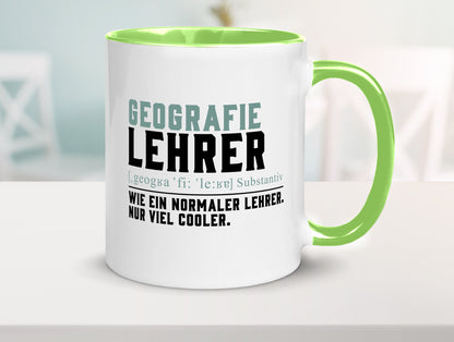Geographielehrer | Lehrer Unterricht Lieblingslehrer lustiger Spruch Geschenk