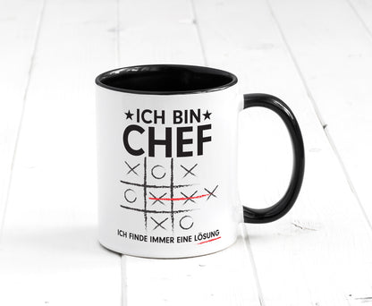 Lösung finden: Chef | Führungskraft Vorgesetzter v2 lustiger Spruch Geschenk