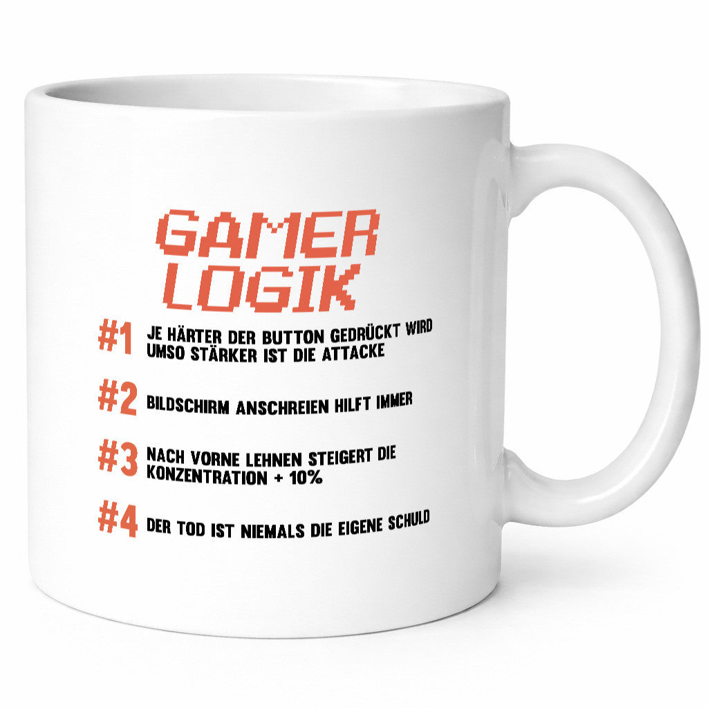 Gamer logik | Zocker Spielregeln Freunde lustiger Spruch Geschenk Humor