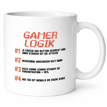 Gamer logik | Zocker Spielregeln Freunde lustiger Spruch Geschenk Humor