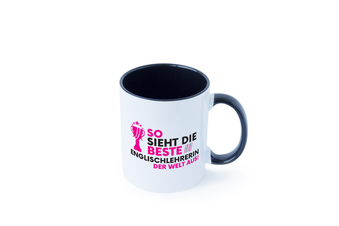 Die Weltbeste Englischlehrerin | Englisch Lehrerin Geschenk Humor Geschenkidee Tasse