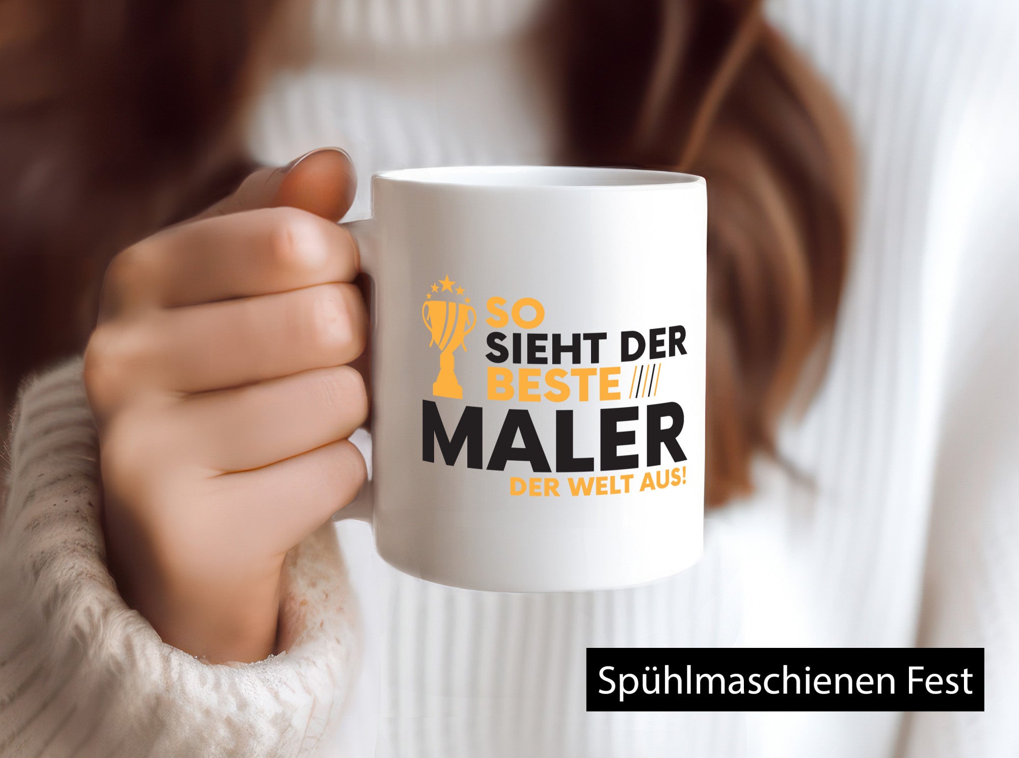 Der Weltbeste Maler | Malerei lustiger Spruch Geschenk Humor Geschenkidee Tasse