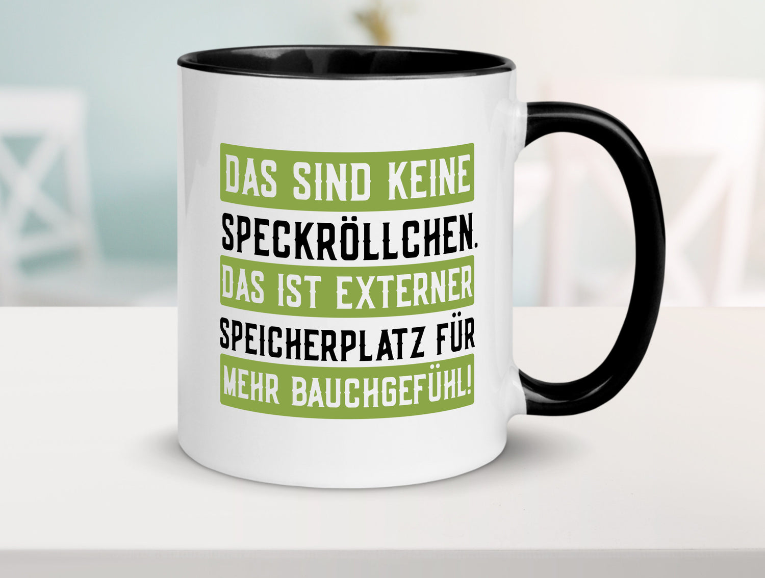 Keine Speckröllchen | Softwareentwickler PC Körperfülle Geschenkidee Humor Tasse