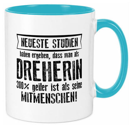 Neuste Studien: Dreherin | Fräser Dreher lustig Humor Geschenkidee Geschenk