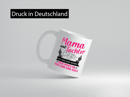 Mama und Tochter | Ein Herz eine Seele Mutterliebe Humor Familie Geschenkidee