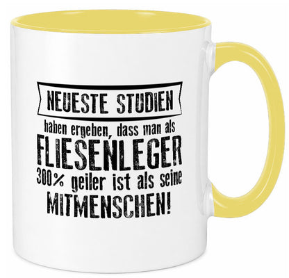 Neuste Studien: Fliesenleger | Fliesenlegen Bau lustig Humor Geschenkidee