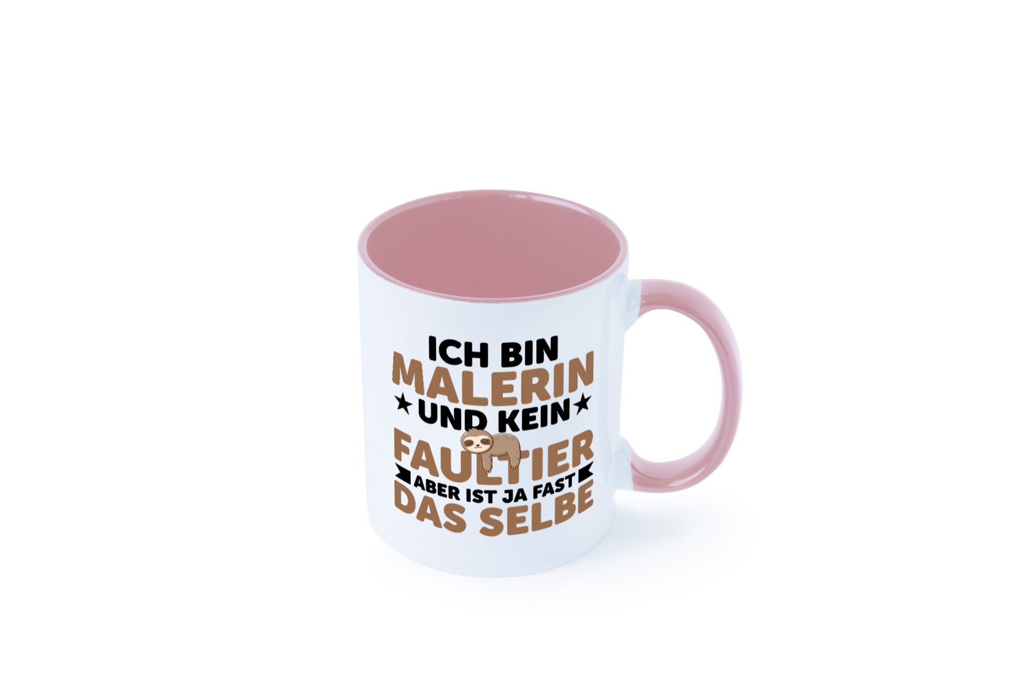 Ich bin kein Faultier: Malerin | Malerinnen v2 Geschenk Tierliebhaber Humor