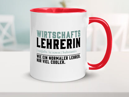 Wirtschaftslehrerin | Unterricht Lieblingslehrerin lustig Humor Geschenkidee