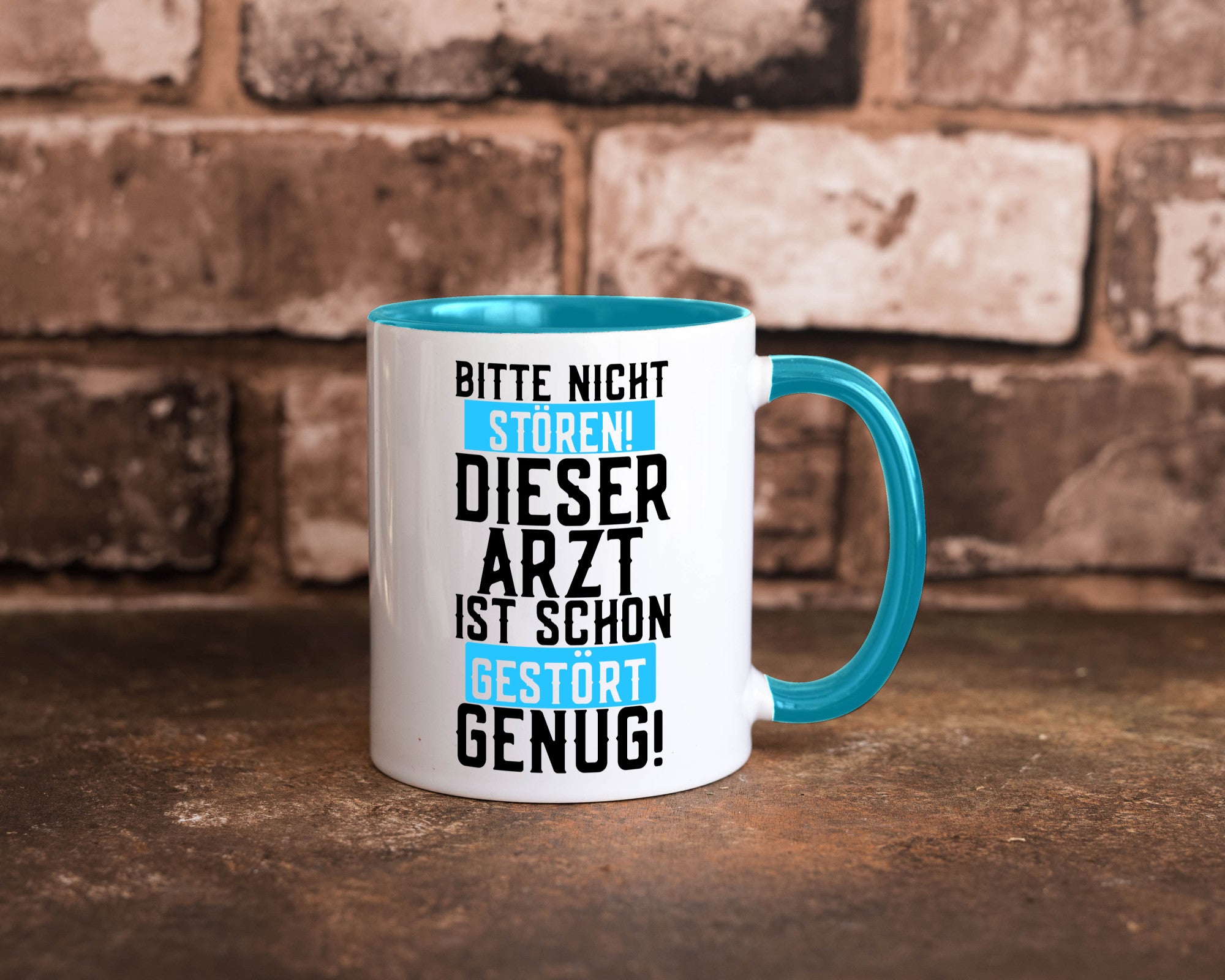 Bitte nicht stören | gestörter Arzt Sarkasmus Klinik Geschenkidee Humor Tasse