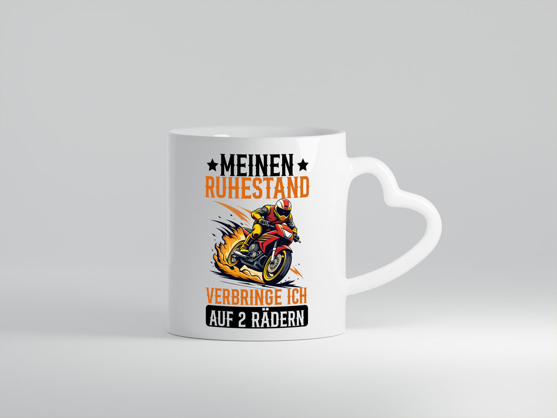Meinen Ruhestand verbringe ich auch 2 Rädern | Rentner Geschenk Jubiläum