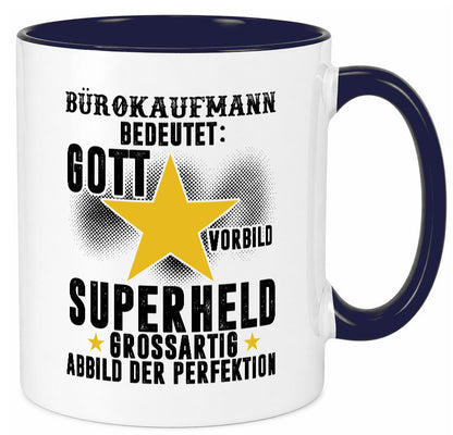 Bedeutung von Bürokaufmann | Kaufmann Humor Arbeit Kollegen Büro Geschenkidee