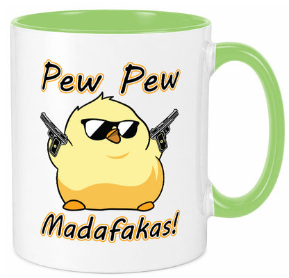 Pew Madafakas Lustig Geschenkidee Humor Tasse