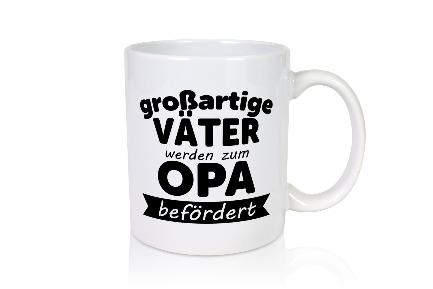 Großartige Väter zum Opa befördert | Geschenkidee Familie Humor Tasse