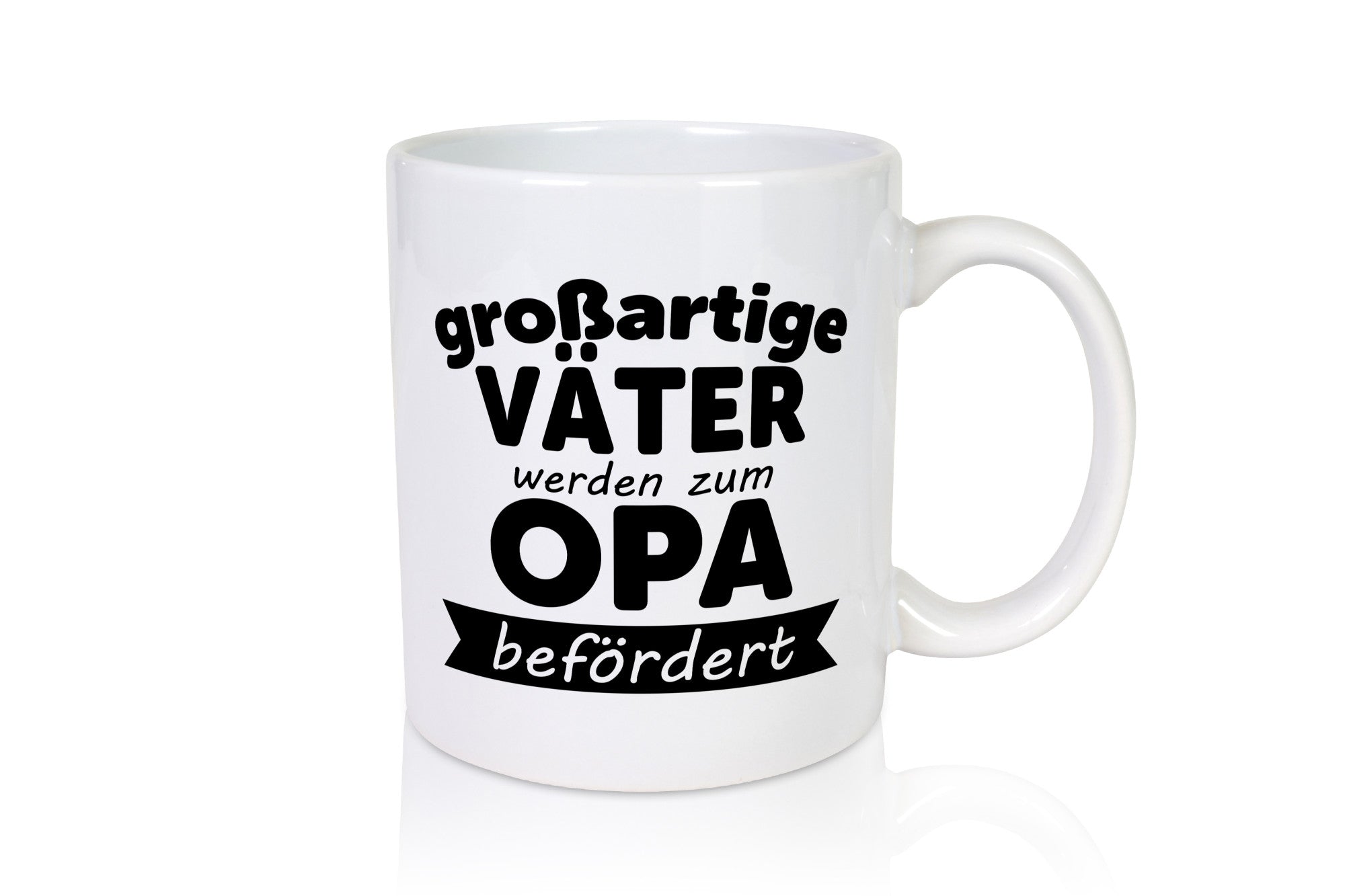 Großartige Väter zum Opa befördert | Geschenkidee Familie Humor Tasse