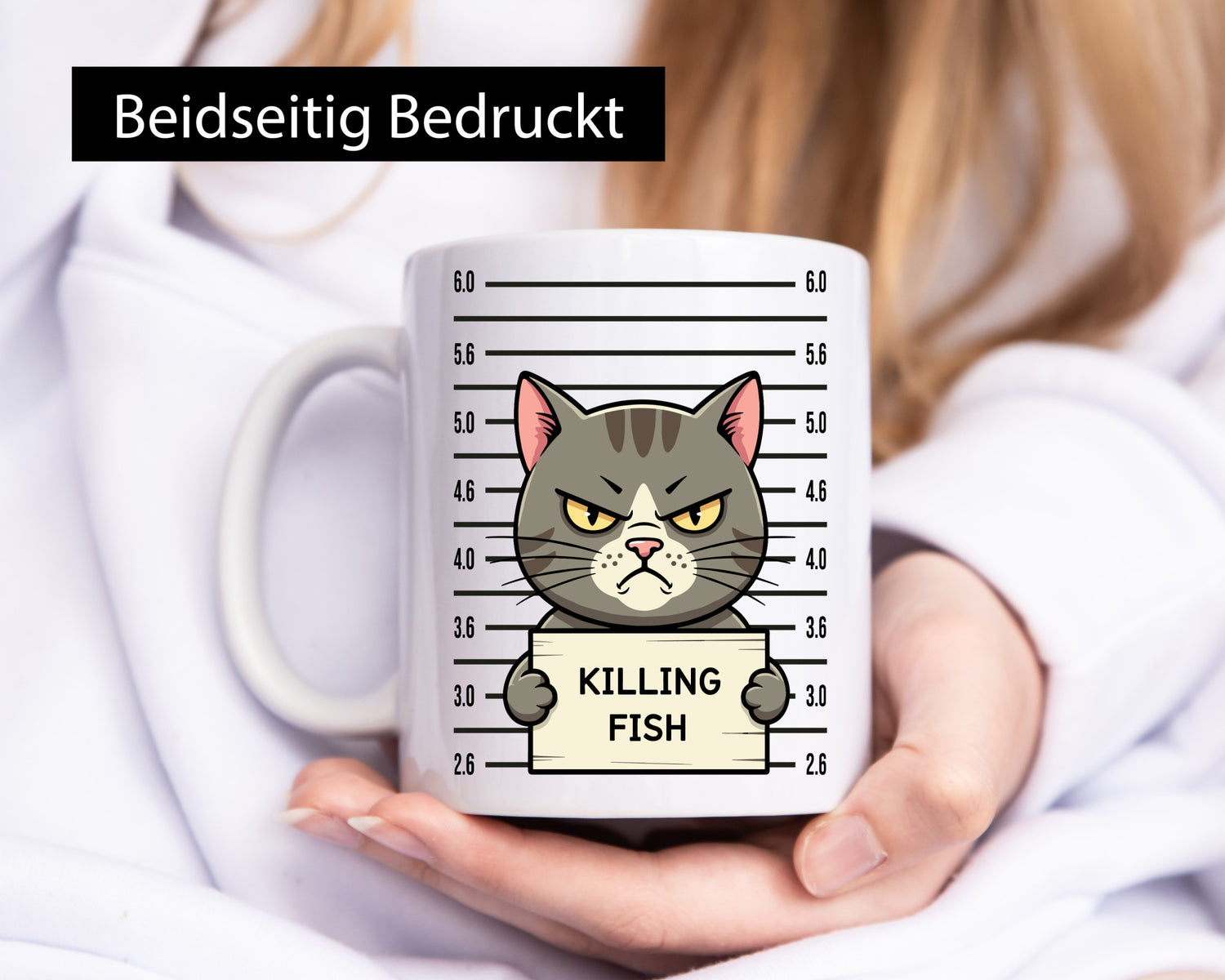 Böse katze hat den Fisch gegessen | Verhafung lustiger Spruch Geschenk