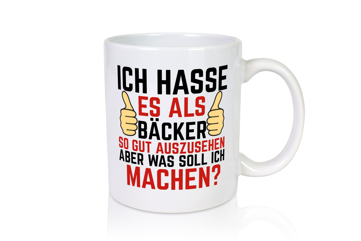 Als Bäcker so gut auszusehen | Bäckerrei Geschenk Humor Geschenkidee lustiger