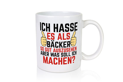 Als Bäcker so gut auszusehen | Bäckerrei Geschenk Humor Geschenkidee lustiger