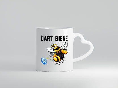 Dart Biene | Darten Dartscheibe v2 Humor Geschenkidee Tasse
