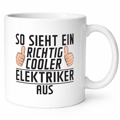 Richtig Cooler Elektriker | Elektronik Elektrotechnik Geschenk Humor