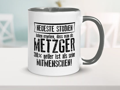 Neuste Studien: Metzger | Fleischer Metzgerei lustig Humor Geschenkidee
