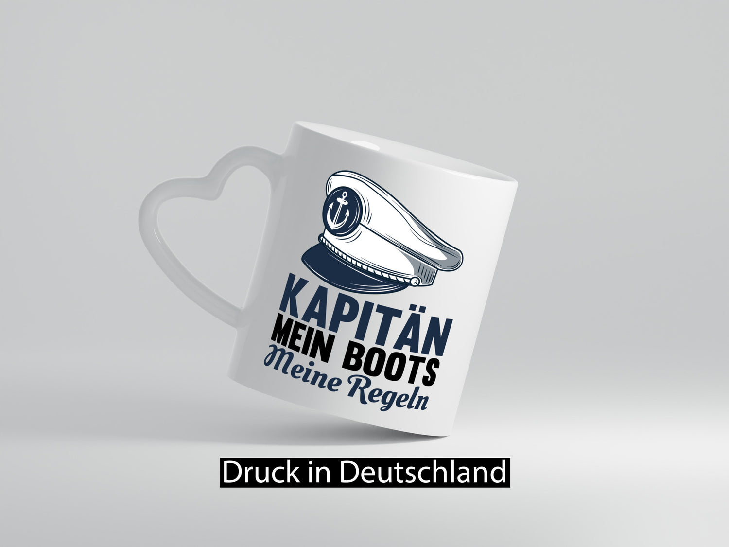 Mein Boot meine Regeln | Kapitän Tasse Schifffahrer Humor Geschenkidee