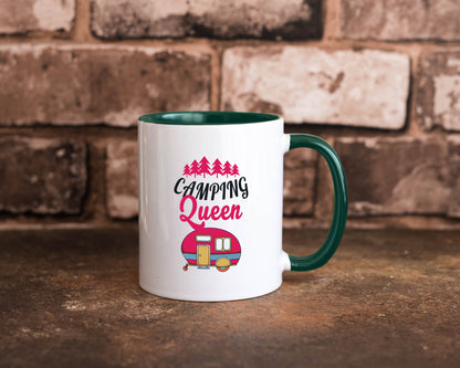 Camping Queen | Natur Lagerfeuer Geschenk Humor Geschenkidee lustiger Spruch