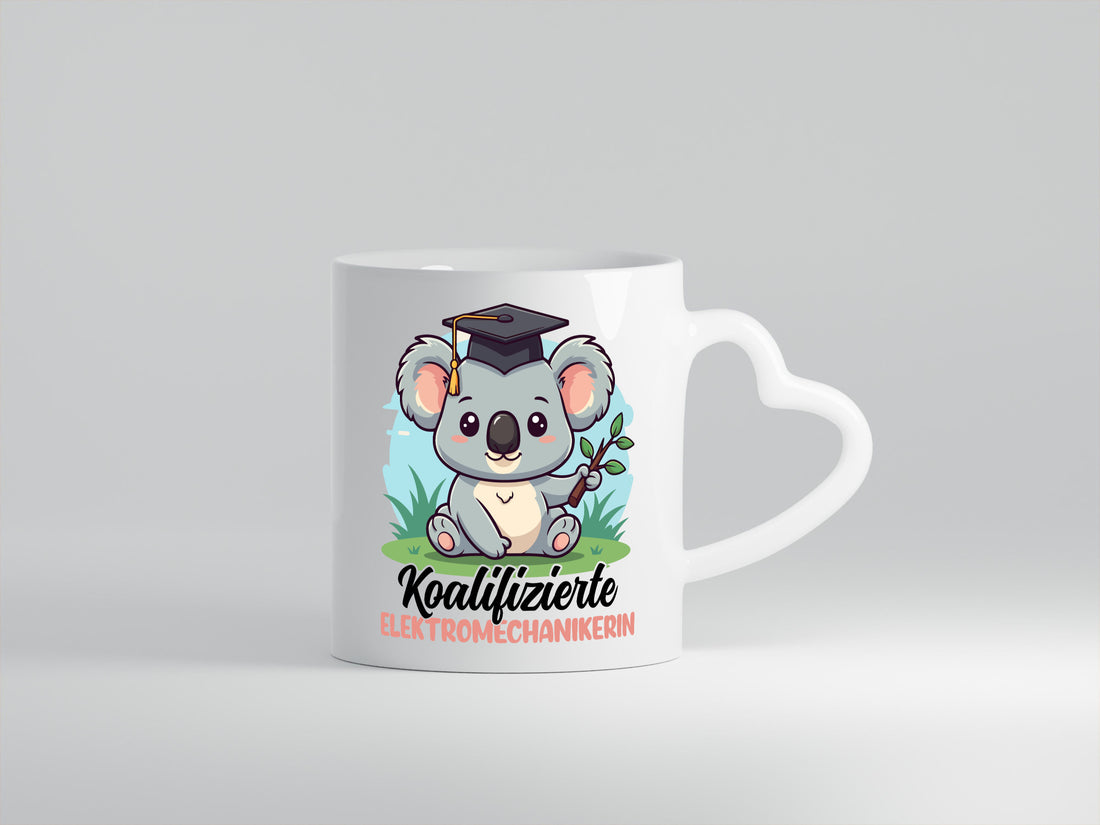 Koalifizierte Elektromechanikerin | Mechanikerin v2 Humor Geschenkidee Tasse