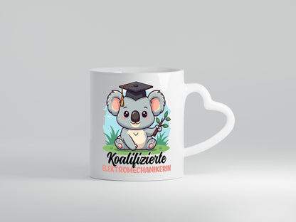 Koalifizierte Elektromechanikerin | Mechanikerin v2 Humor Geschenkidee Tasse