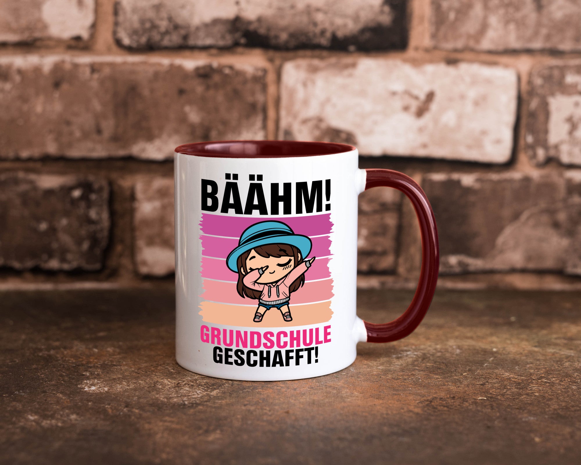 Bäähm | Abschluss Grundschule geschafft Abgänger lustiger Spruch Geschenk Humor