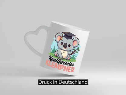 Koalifizierter Klempner |klempnern lustig Humor Geschenkidee Geschenk Tasse