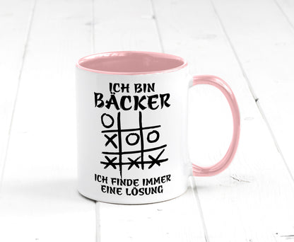 Ich bin Bäcker finde immer eine Lösung | Meister lustig Humor Geschenkidee