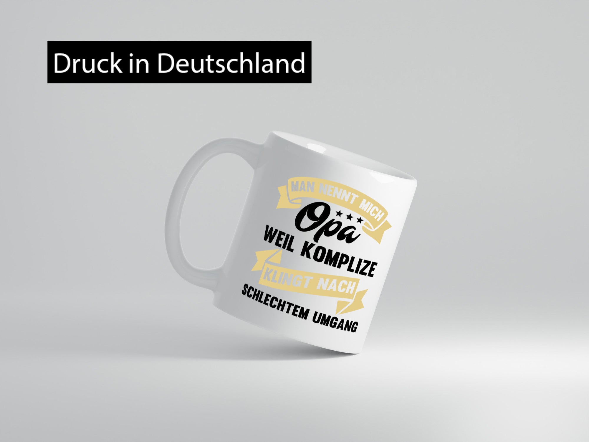 Man nennt mich Opa | Bester der Welt Humor Familie Geschenkidee Tasse