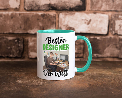 Bester Designer Beruf | Mode v2 lustiger Spruch Geschenk Arbeit Kollegen Büro