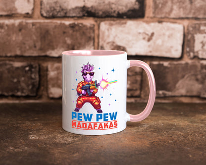 Pew Madafakas vl5 lustiger Spruch Geschenk Humor Geschenkidee Tasse