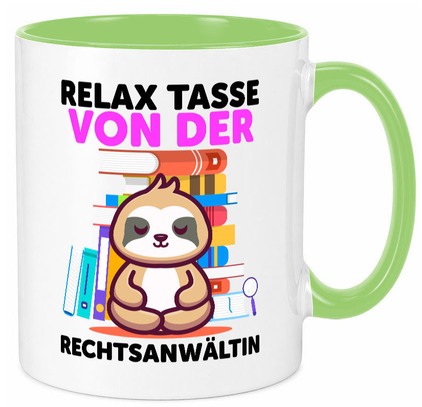 Relax Tasse: Rechtsanwältin | Jurstin Anwältin Geschenkidee Humor Tasse