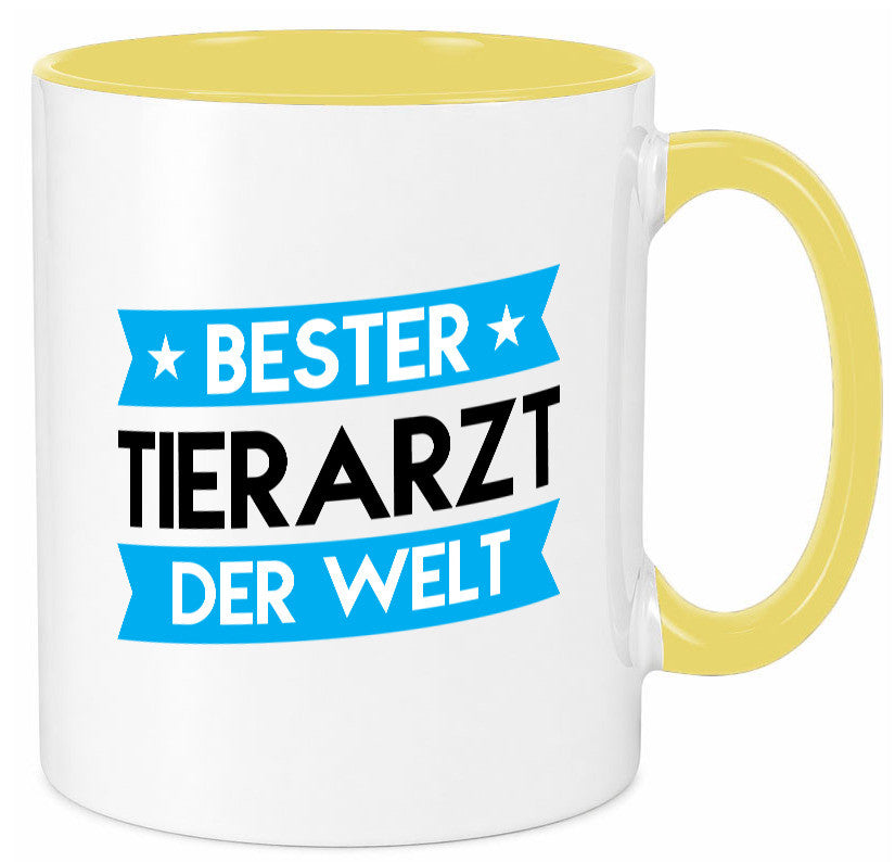 Bester Tierarzt | Tiermedizin Mediziner Geschenk Tierliebhaber Humor lustiger Tasse